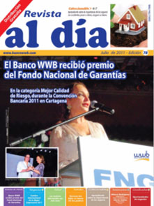imagen Revista WWB al día Edición 78-El Banco WWB recibió premio del…