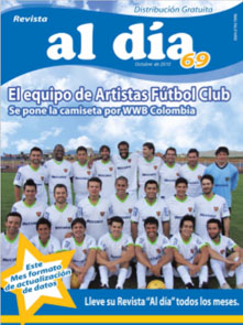 imagen Revista WWB al día Edición 69-El equipo de Artistas Fútbol Club