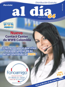 Imagen Revista WWB al día Edición 64-Nuevo Contact Center WWB