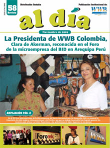Imagen Revista WWB al día Edición 58-La presidenta de WWB Colombia