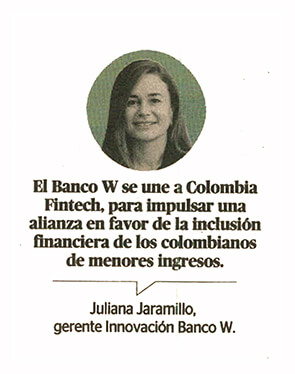 Banco W se une a Colombia Fintech